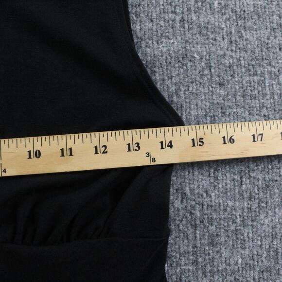 Reformation Dress Women Small Mayve Knit Mini Black Minimalist Quiet Luxury Chic - Picture 13 of 14